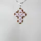 Small Cross - Serina-Silver Chain - 1